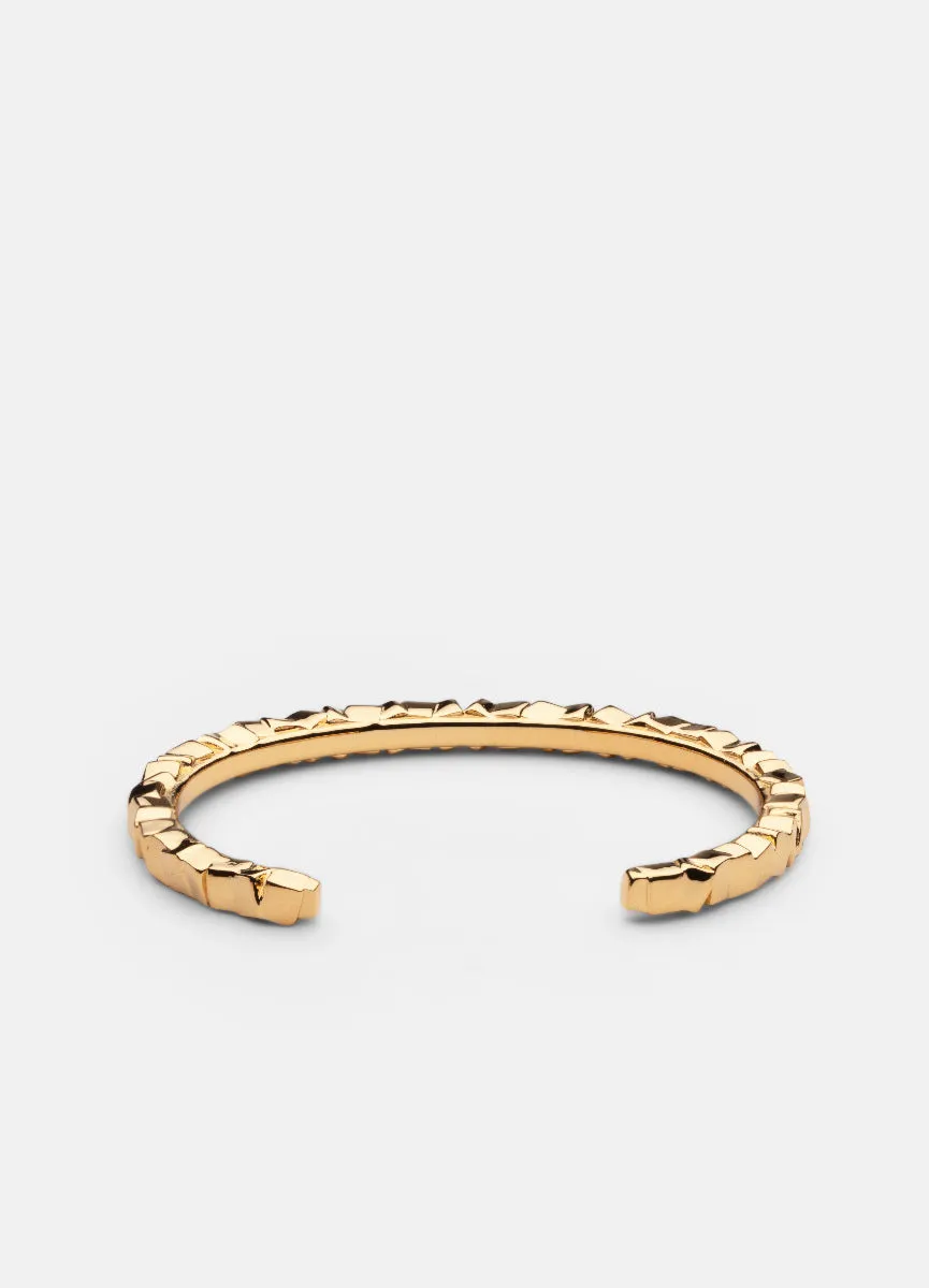 Bangle | Morph  | Massive Cuff  | Gold Plated