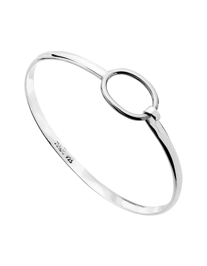 Conexiøn Silver Tension Bangle