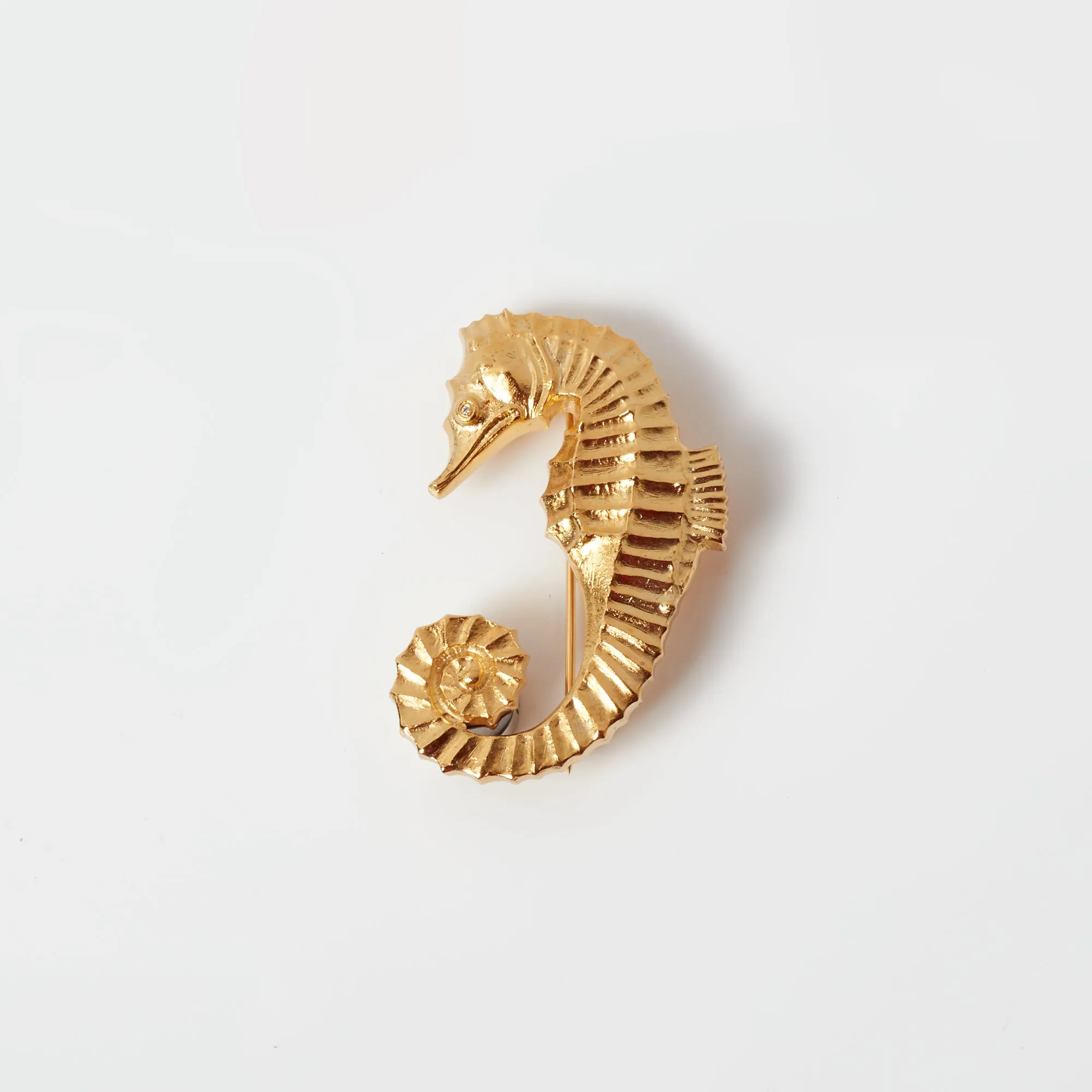 Seahorse Brooch
