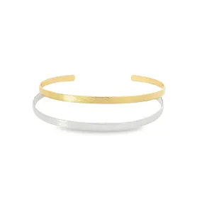 Thin Plain Bangle (B120)